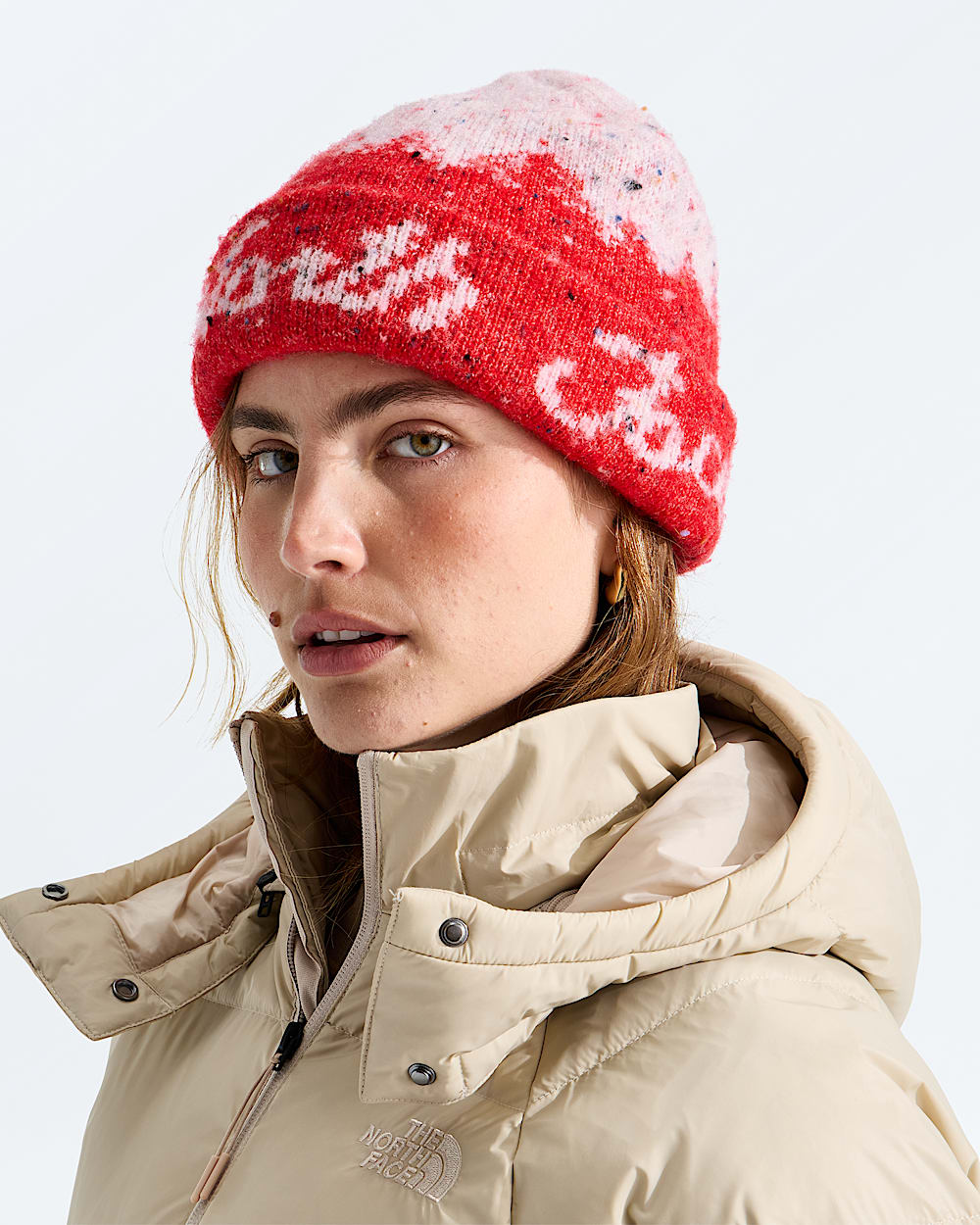 The North Face Cabin Mountainscape Beanie