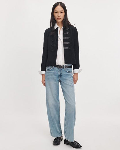 Rag & Bone Cam Ankle Relaxed Straight Jean