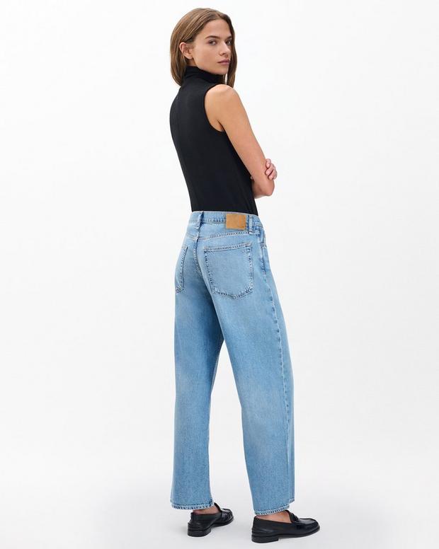 Rag & Bone Cam Ankle Relaxed Straight Jean