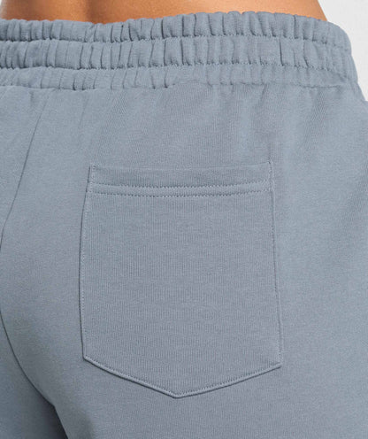 Women's Gymshark Campus Classics Graphic Joggers Iron Blue