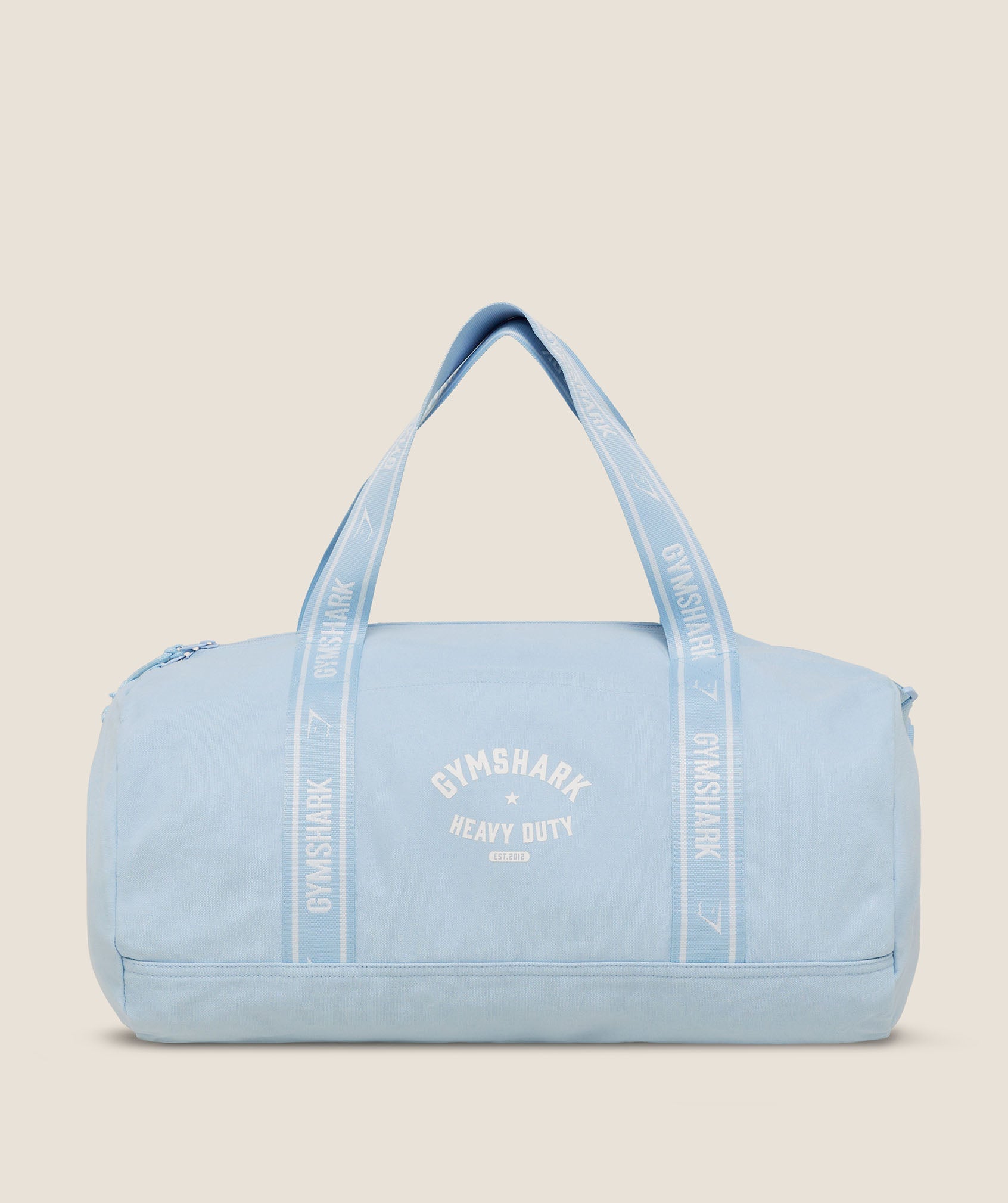 Gymshark Logo Duffle Bag Chilled Blue