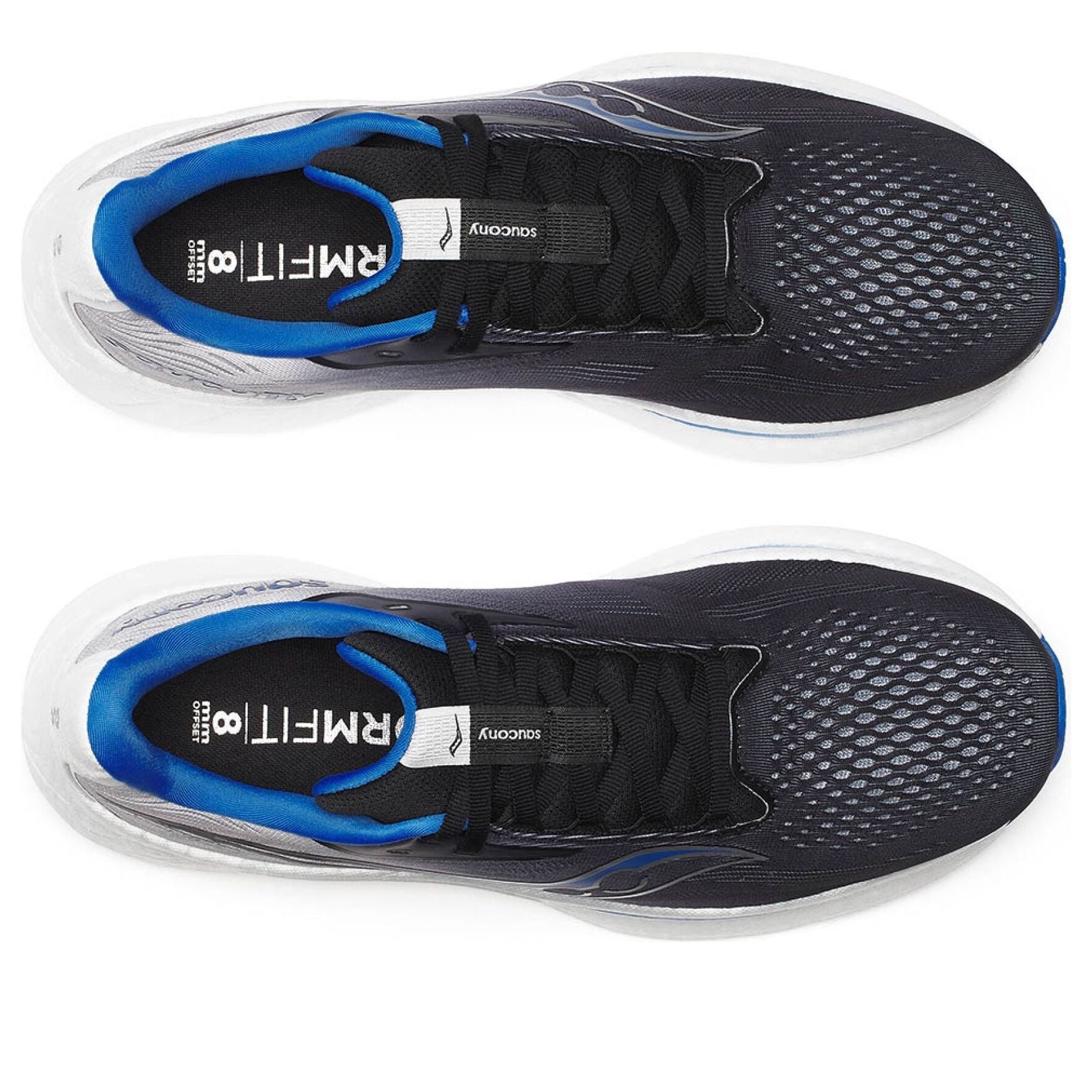 Saucony Ride 18 Black Skydiver