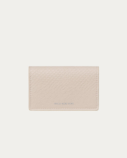 Freja Cardholder Oat Croc