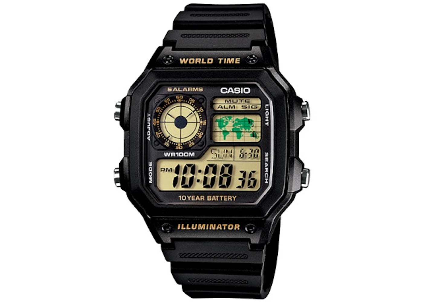 Casio Standard Ae-1200Wh-1Bv