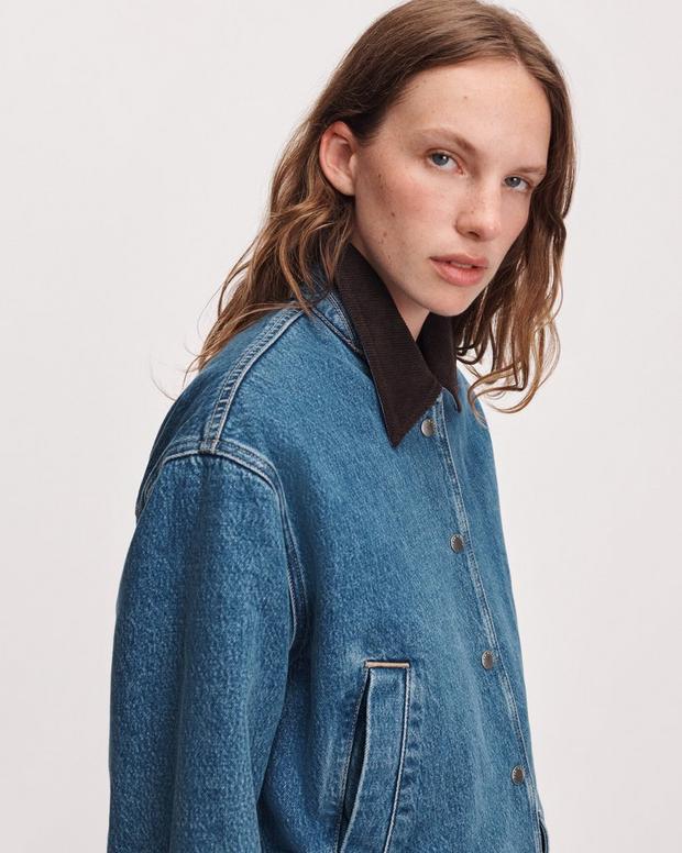 Rag & Bone Cassidy Denim Barn Jacket