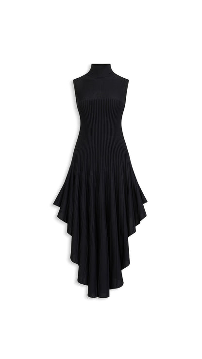 Alaïa Sculpting Pointed Dress
