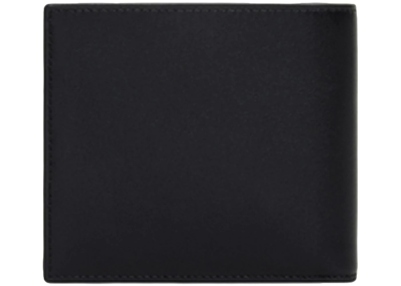 celine bifold celine print wallet (4 slot 2 note pockets 2 flat pockets) black white 