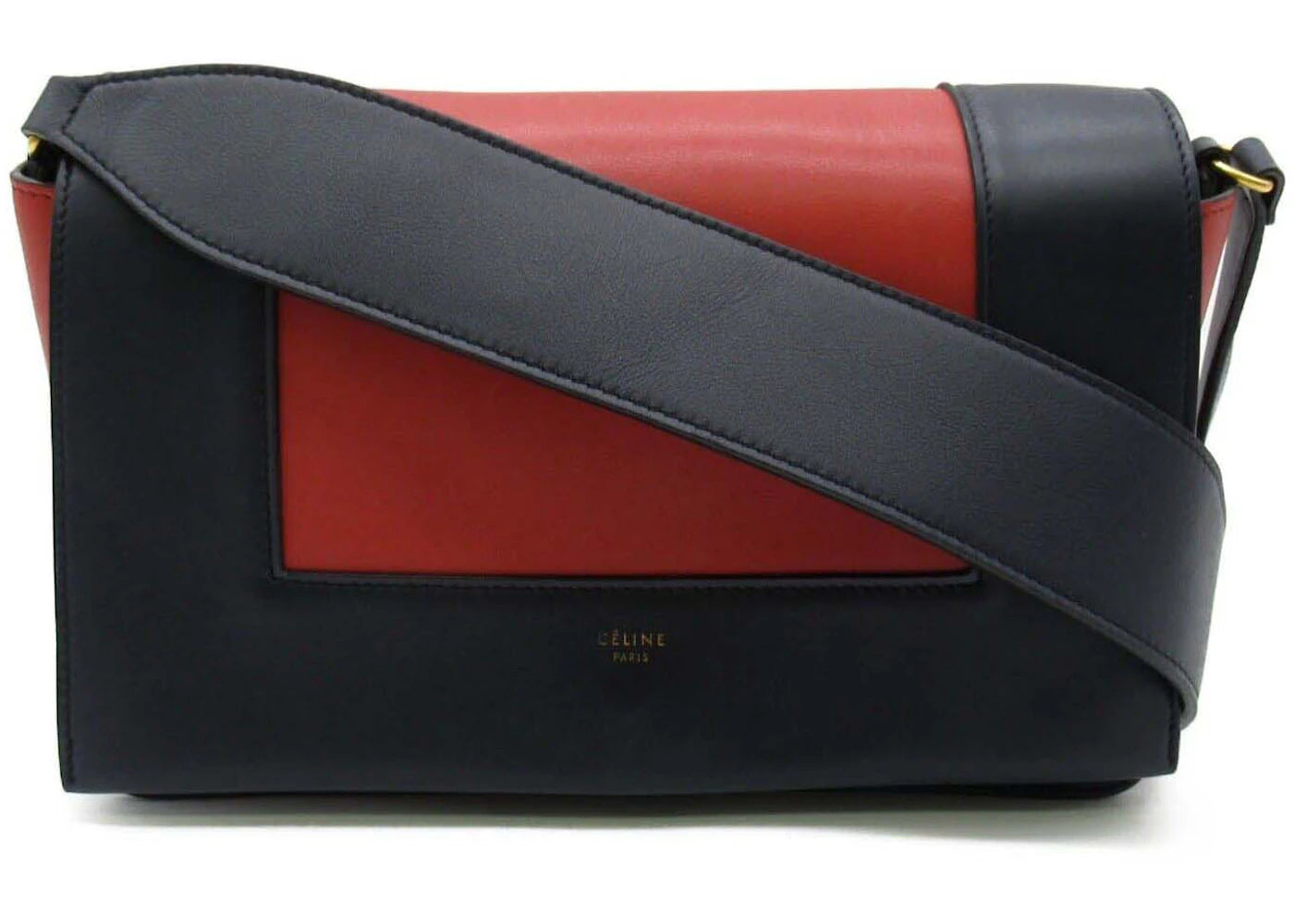 Celine Celine Frame Bag Bag Medium Navy Blue/Red