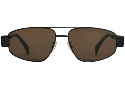 Celine Sunglasses Triomphe Metal 03 Black/Brown