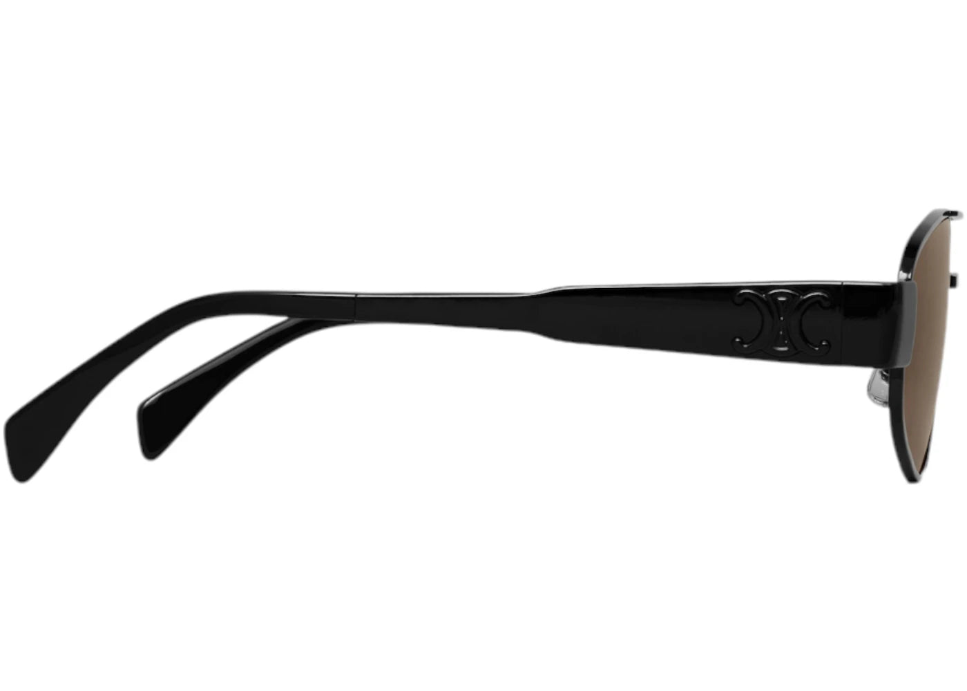 Celine Sunglasses Triomphe Metal 03 Black/Brown