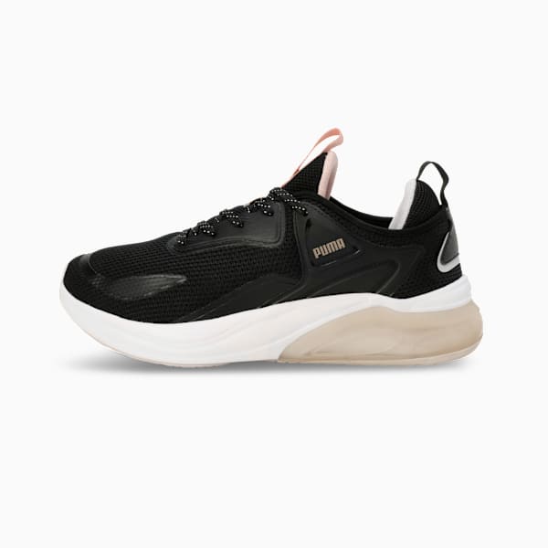 Cell Thrill Women'S Comfort Running Shoes Puma Black-Rose Gold-Mauve Mist