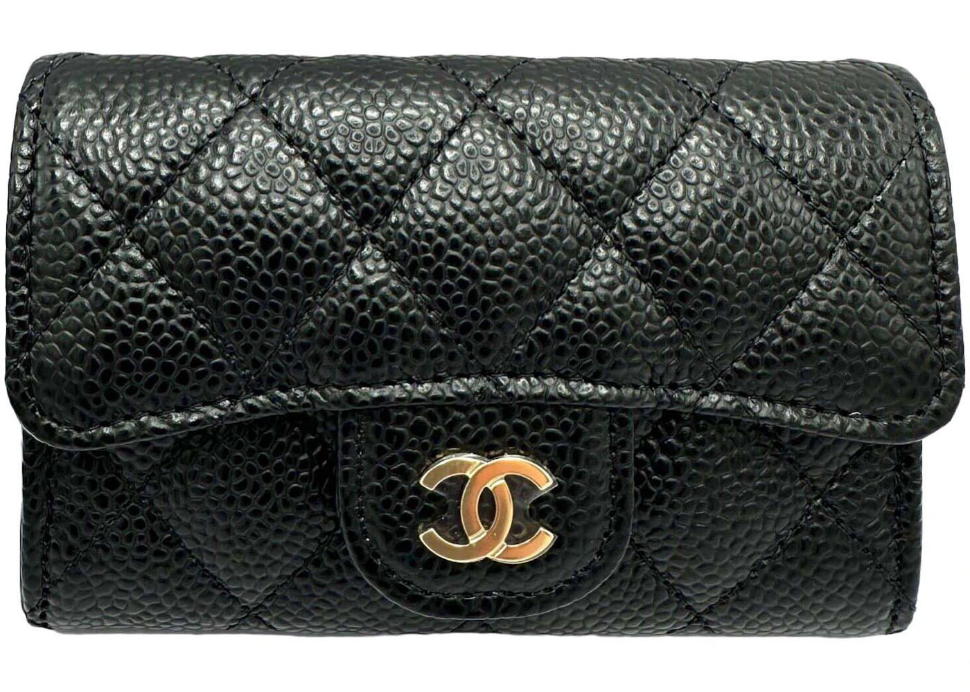 Chanel Classic Card Holder Ap0214 Black