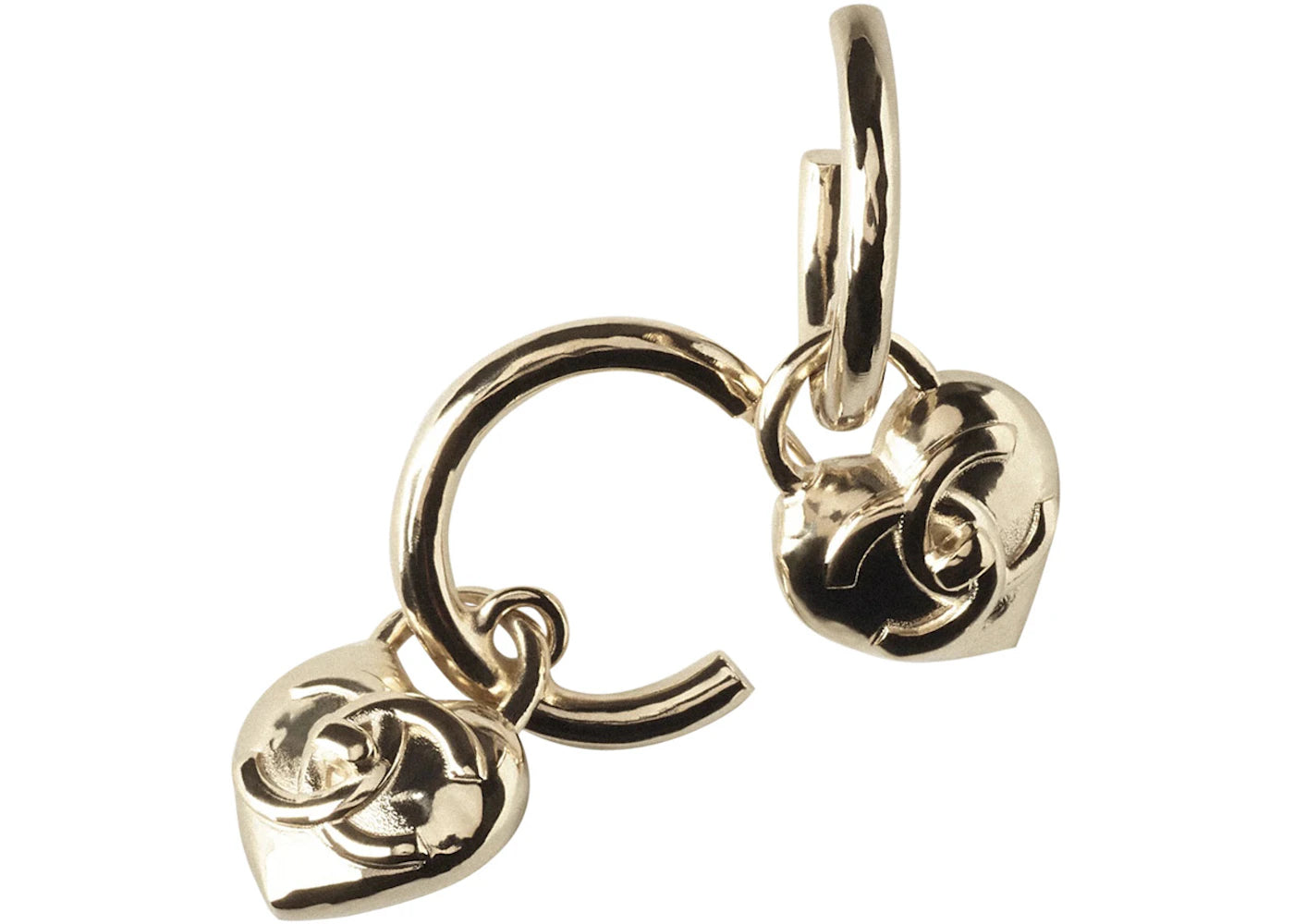 Chanel Metal Earrings Ab9094 Gold