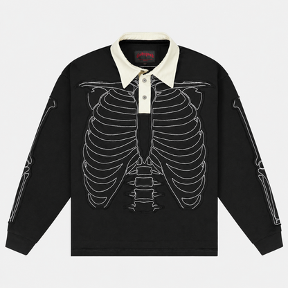 Godspeed Anatomy Polo Shirt (Black)