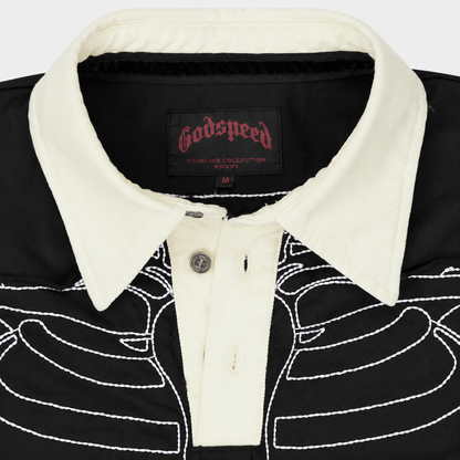 Godspeed Anatomy Polo Shirt (Black)