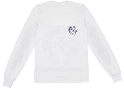 chrome hearts los angeles excluisve l/s t-shirt white