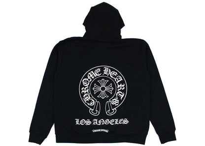 chrome hearts los angeles exclusive hoodie black