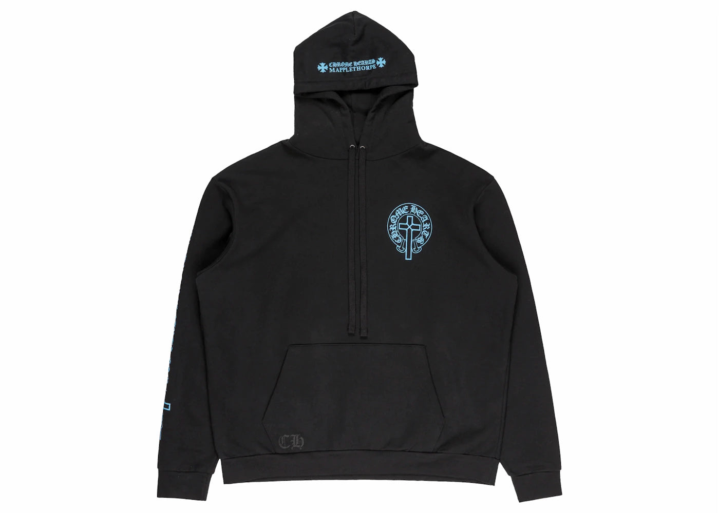 chrome hearts mapplethorpe hoodie black