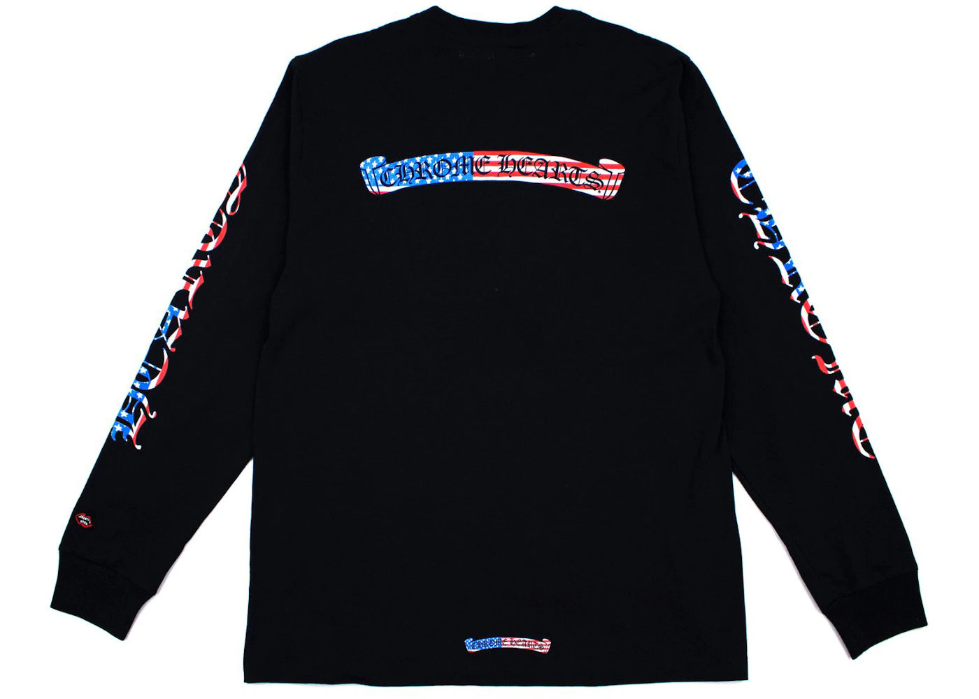 chrome hearts matty boy america l/s t-shirt black