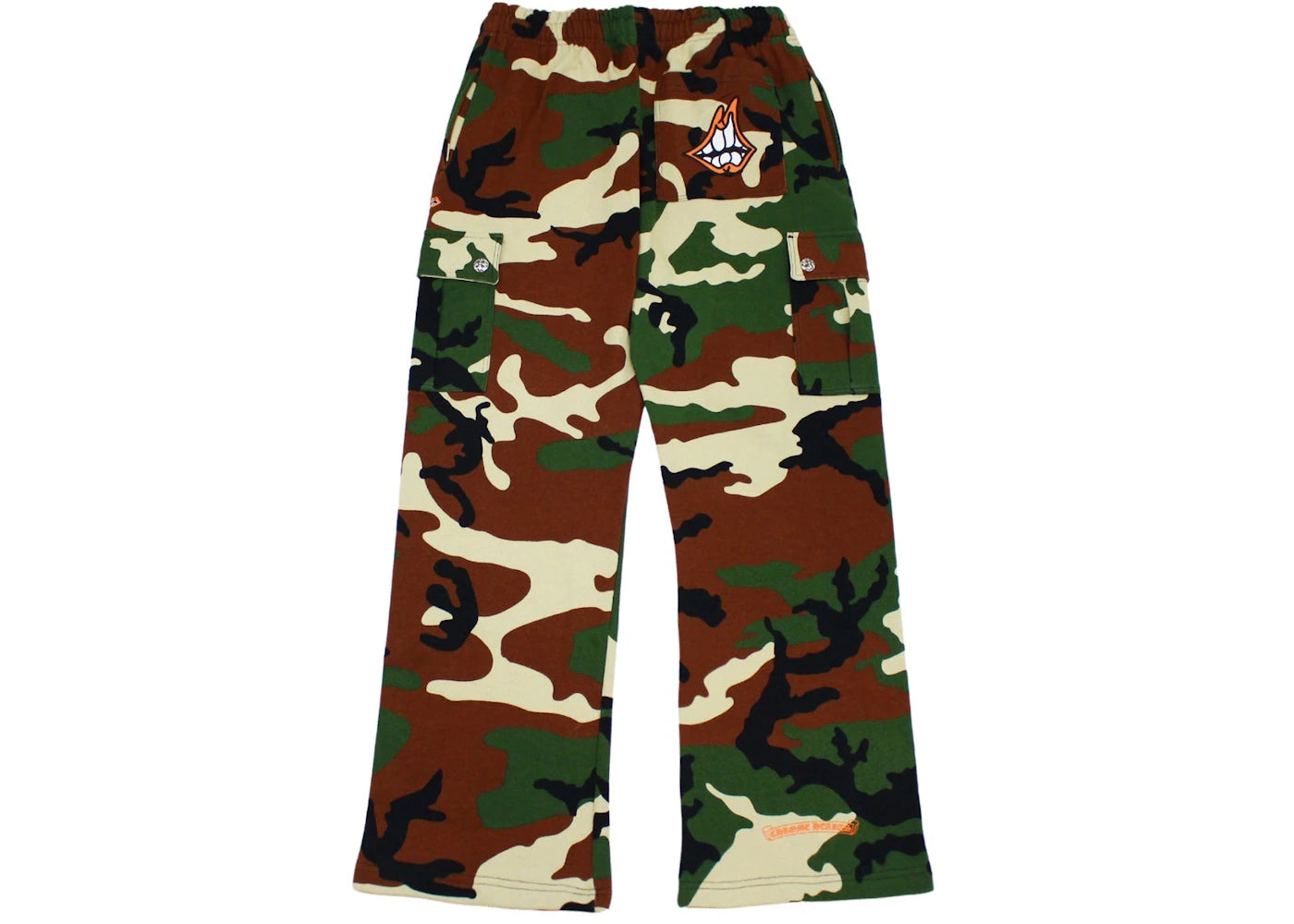 chrome hearts matty boy caution sweatpants camo