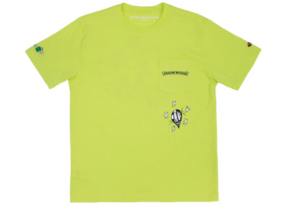 chrome hearts matty boy link t-shirt lime green