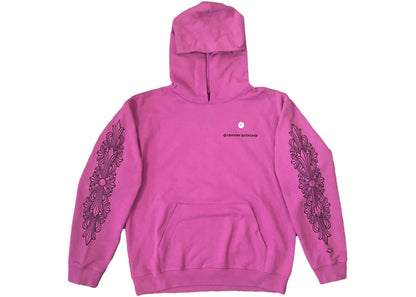 chrome hearts matty boy spider web hoodie purple
