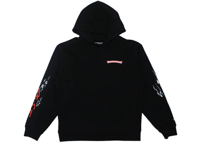 chrome hearts matty boy stay fast hoodie black