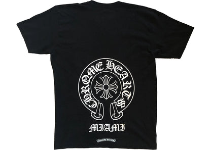 chrome hearts miami exclusive t-shirt black