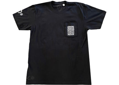 chrome hearts multi logo t-shirt black