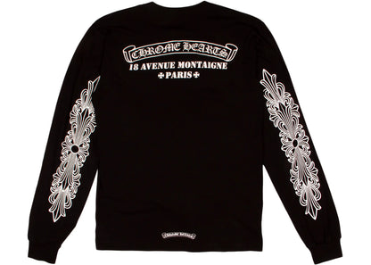 chrome hearts paris excluisve l/s t-shirt black