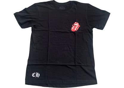 chrome hearts rolling stones t-shirt black