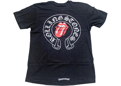 chrome hearts rolling stones t-shirt black