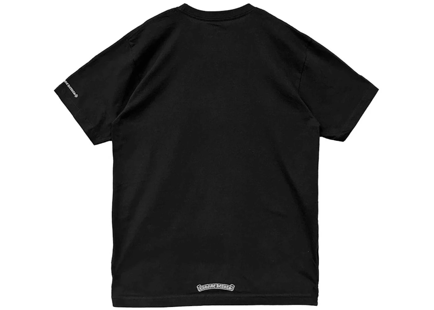 chrome hearts short sleeve pocket crew t-shirt black