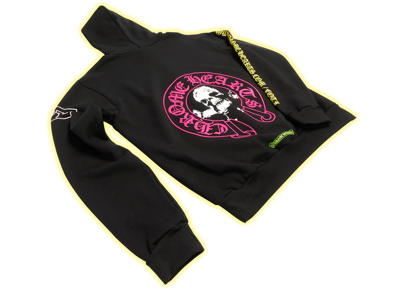 chrome hearts .com foti hoodie black