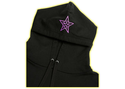 chrome hearts .com foti hoodie black