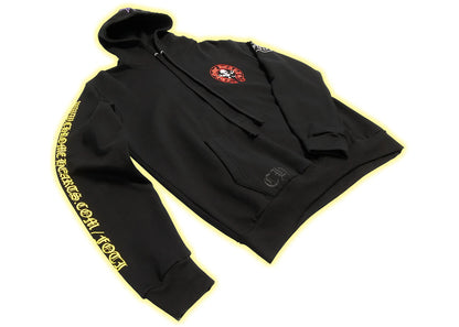 chrome hearts .com foti hoodie black