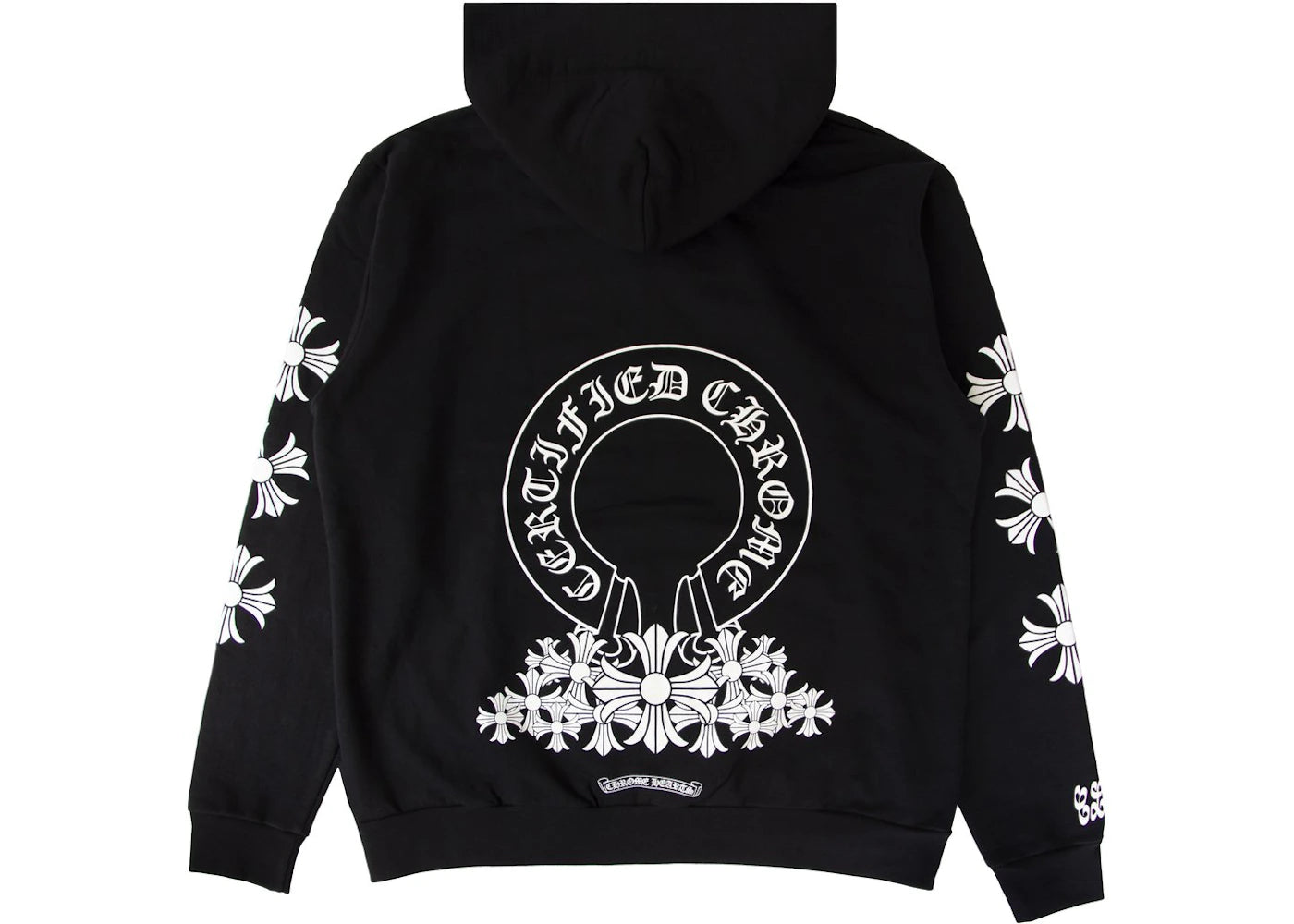 chrome hearts x drake certified lover boy hoodie black (miami exclusive)