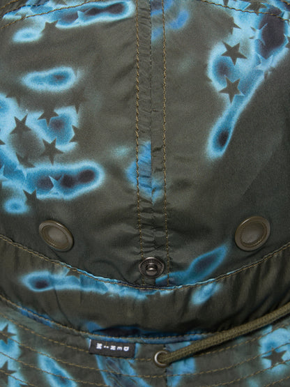 Denim Tears Cloud Camo Bucket Hat Green