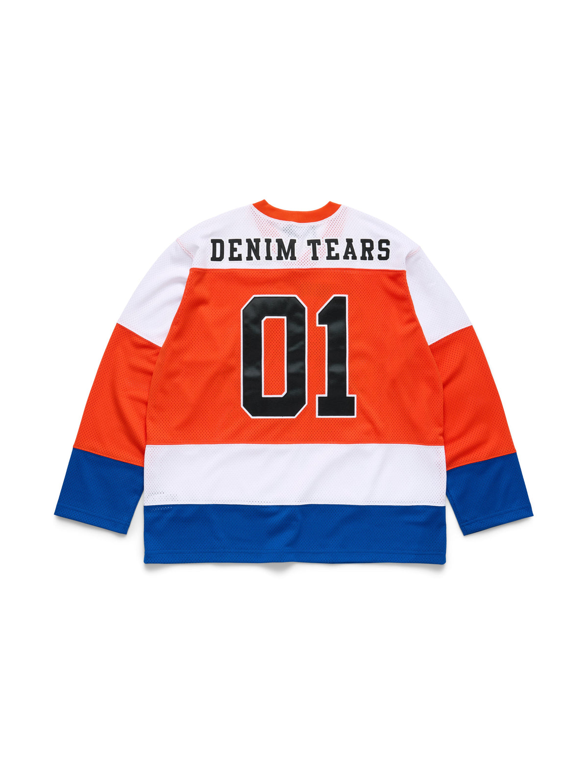 Denim Tears Burning Flag Hockey Jersey