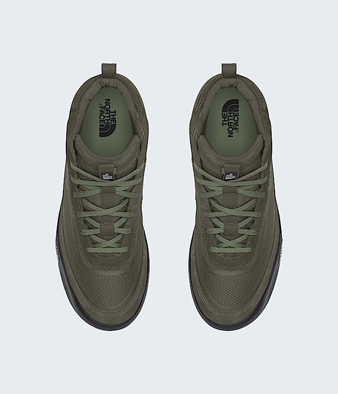 The North Face Clyffe Mid Insulated Waterproof Shoes New Taupe Green