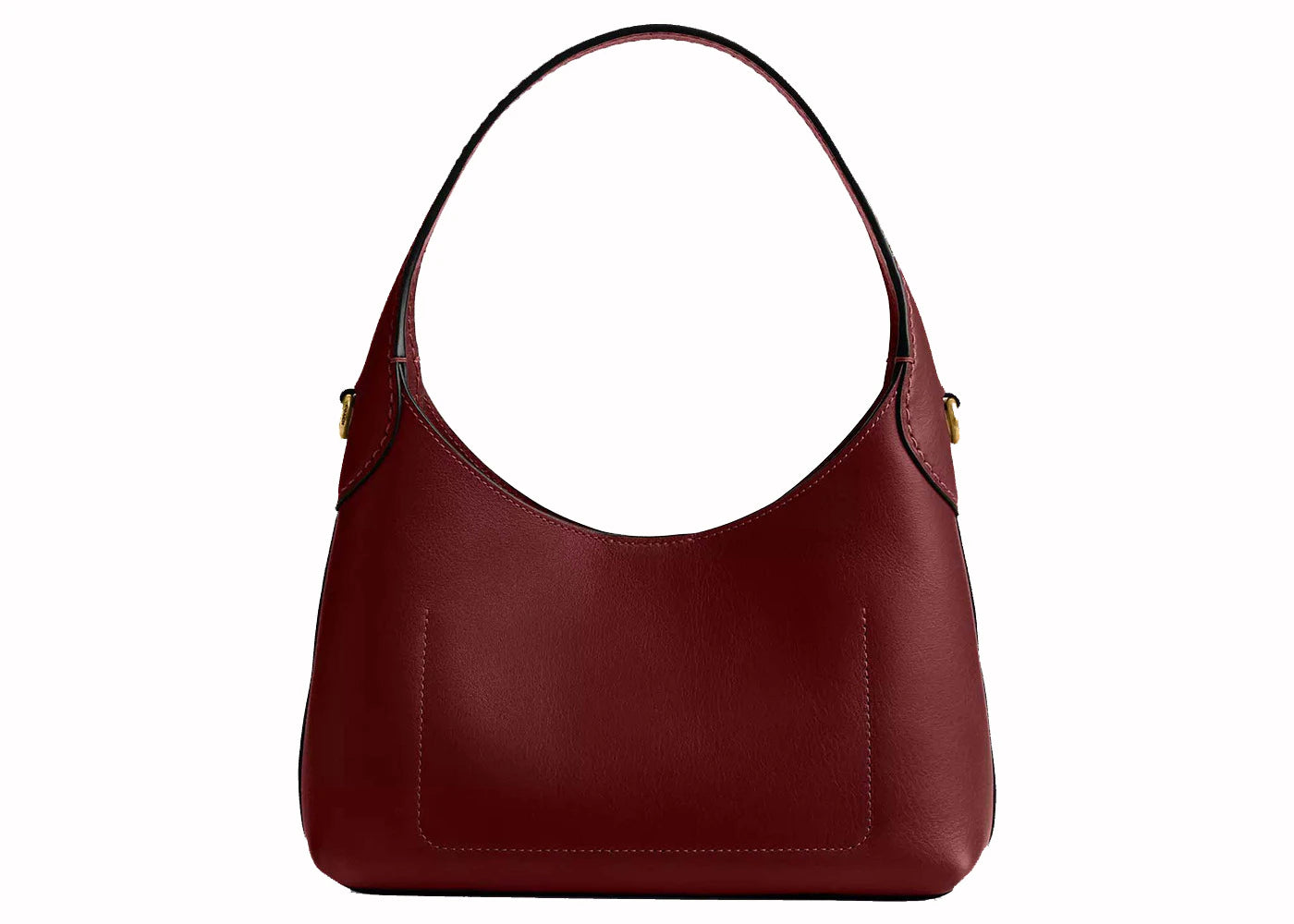 Coach Brooklyn Shoulder Bag 23 Brass/Dark Ruby