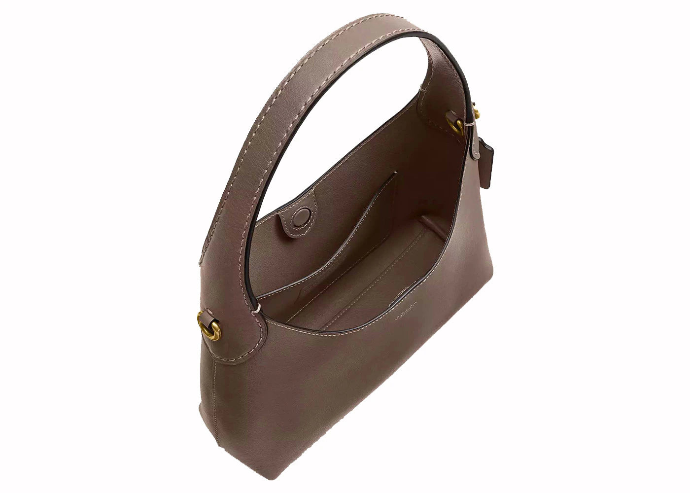 Coach Brooklyn Shoulder Bag 23 Brass/Dark Stone