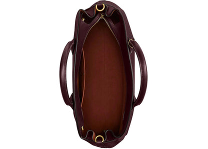 Coach Soft Empire Carryall Bag 48 Brass/Merlot