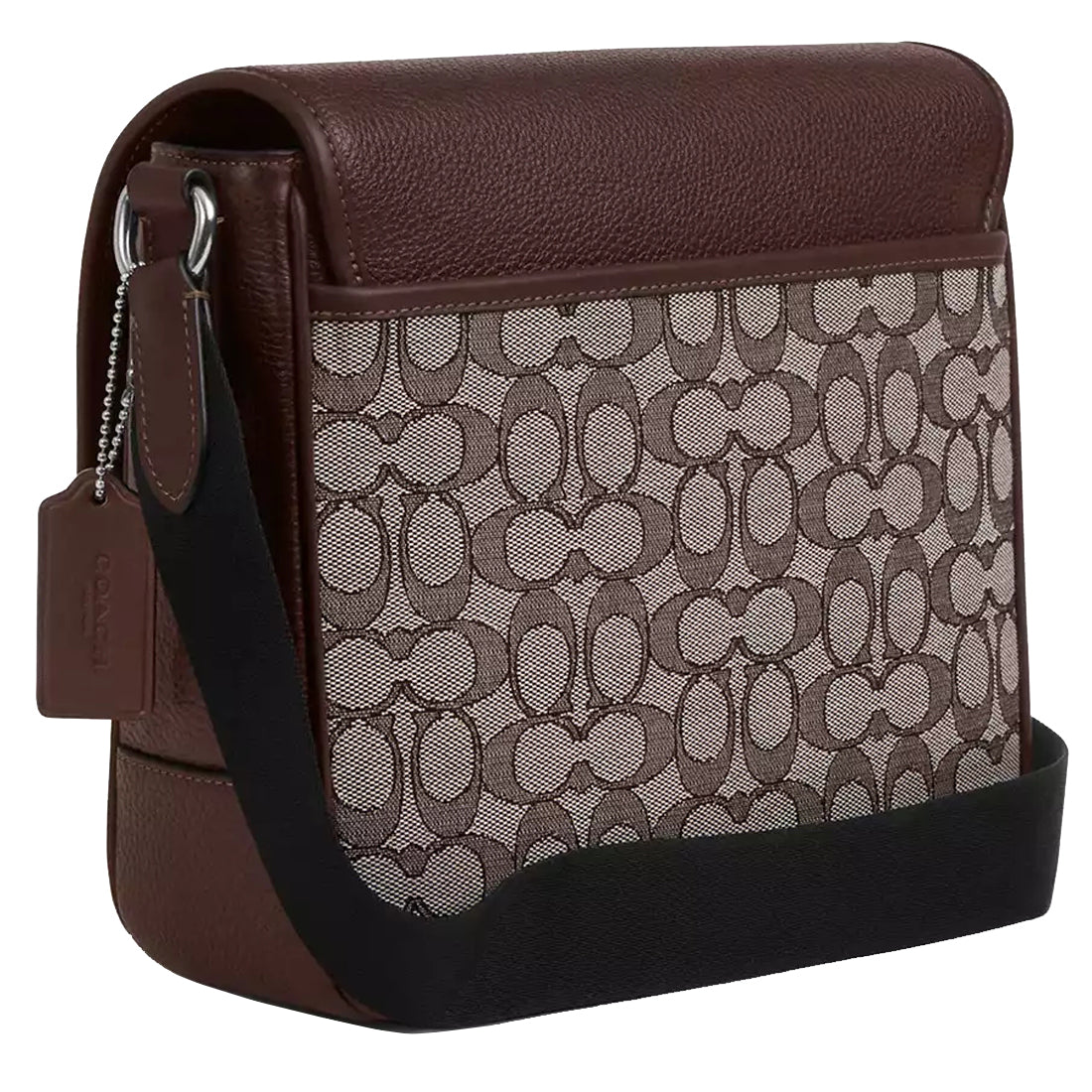 Coach Sprint Map Bag 25 In Signature Jacquard In Oak Maple CE534