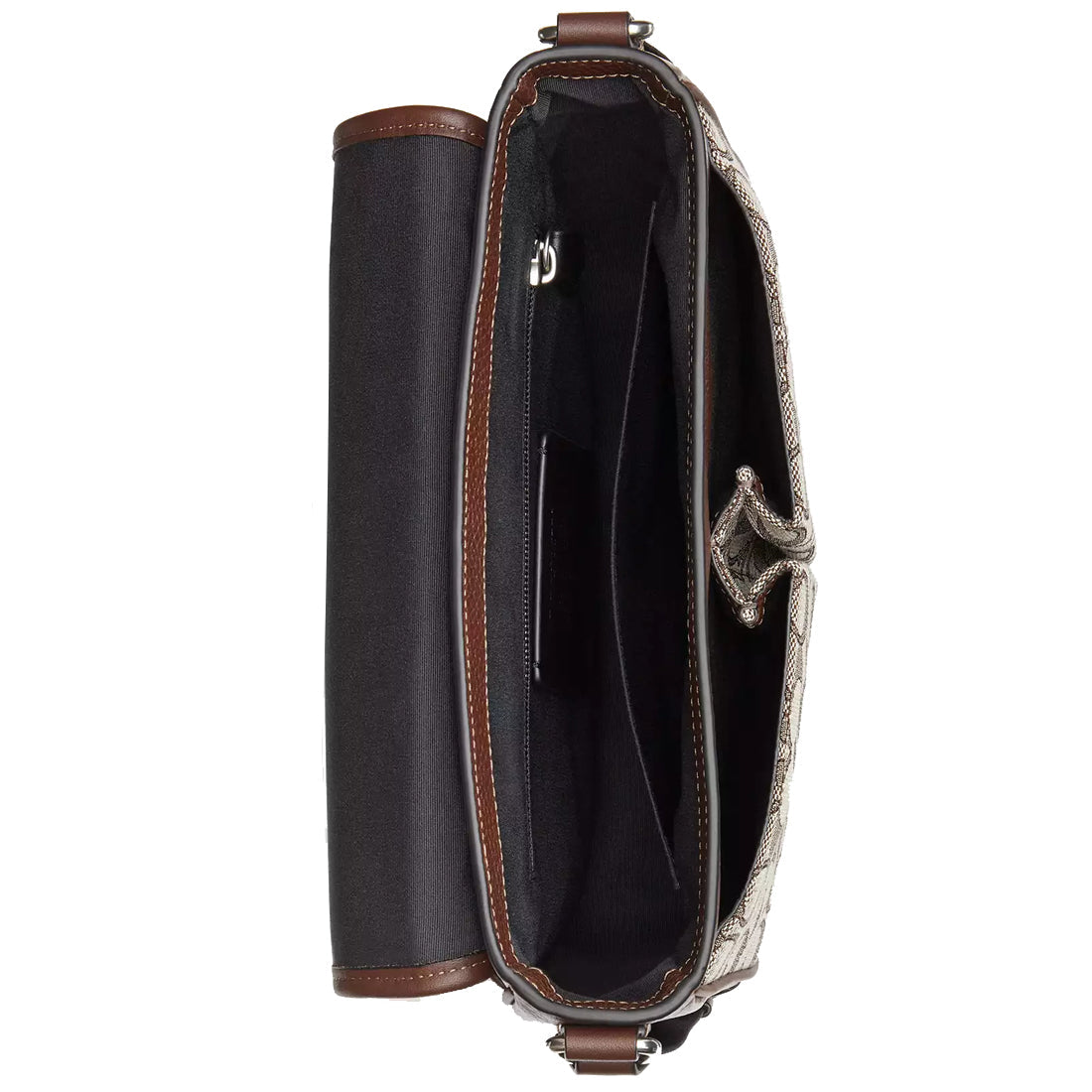 Coach Sprint Map Bag 25 In Signature Jacquard In Oak Maple CE534