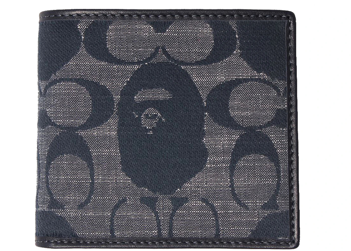 Coach X Bape Coin Wallet Navy