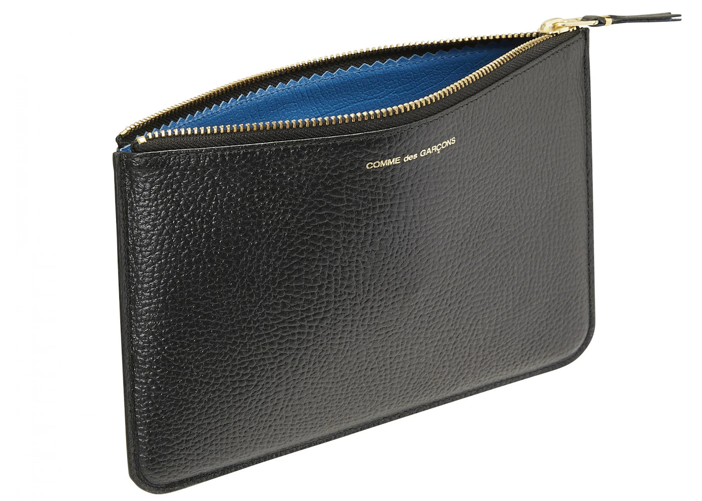 Comme Des Garcons Sa5100Mi Colour Inside Wallet Black/Blue – Kicks
