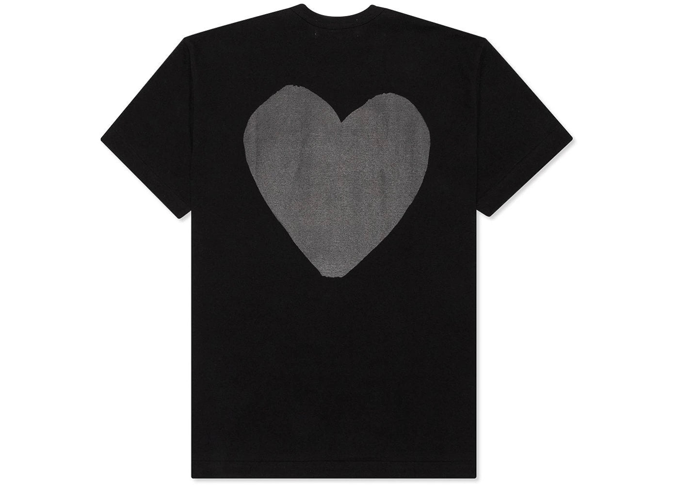 comme des garcons play black heart t-shirt black