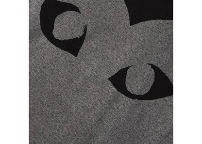 comme des garcons play black heart t-shirt black