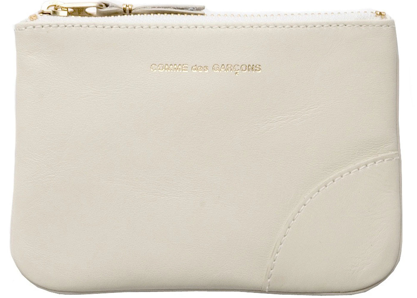 Comme Des Garcons Sa8100 Classic Plain Wallet Off-White
